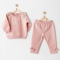 Andywawa Andywawa AC26235 Little Leopard 2'li Takım Pink