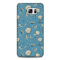 Samsung Galaxy Note 5 Uyumlu Kılıf Mavi Delisi (27) Tasarımlı Kılıf Yıldız