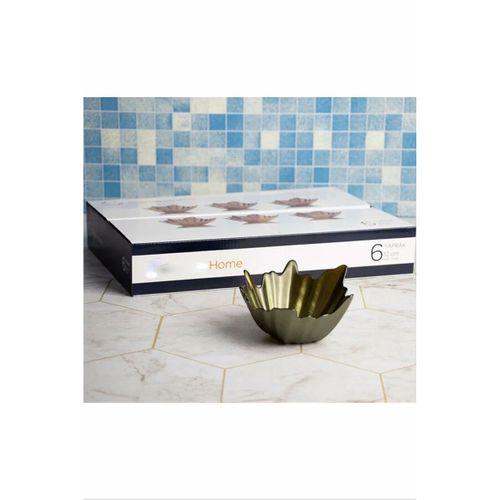 6'lı Yaprak Şekilli 13 cm. Cam Kase Royaleks-SMG05926