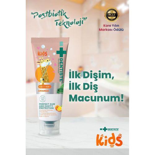 Dentiste Dentiste Kids Florürsüz Portakal Aromalı Diş Macunu 1-6 Yaş
