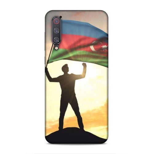 Xiaomi Mi 9 Uyumlu Kılıf Azarbaijan (3) Kapak Azerbaycan Bayrak