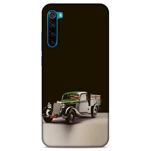 Lopard Xiaomi Redmi Note 8T Uyumlu Kılıf PickUpX (48) Bumper Kılıf Yeşil Siyah