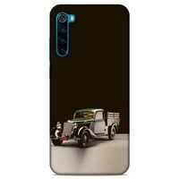Lopard Xiaomi Redmi Note 8T Uyumlu Kılıf PickUpX (48) Bumper Kılıf Yeşil Siyah