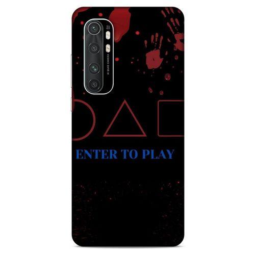 Xiaomi Mi Note 10 Lite Uyumlu Kılıf Squid Game (28) Arka Kapak Young