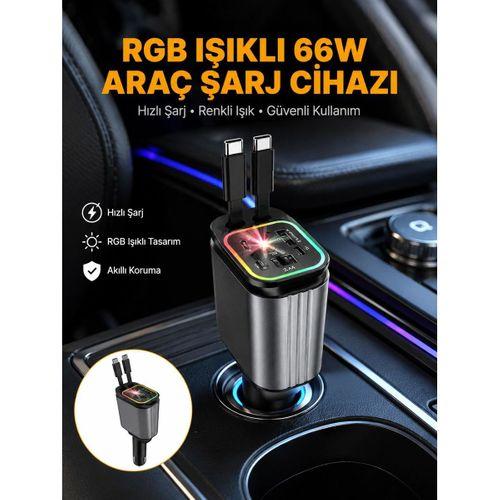 Kia, Seat, Mazda, Mitsubishi Araçlar İçin Çok Fonksiyonlu Araç Şarj Adaptörü Yeni Nesil