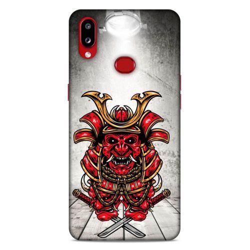 Lopard Samsung Galaxy A10s Uyumlu Kılıf Tattoo's (39) Liquid Crystal Kılıf Şeytan Dövmesi