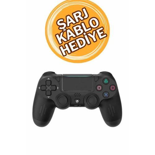Ps4 Kol Wireless Bt Kablosuz Oyun Kolu Ps4 Joystick Tablet Telefon Pc Uyumlu Titreşimli Oyun Kolu