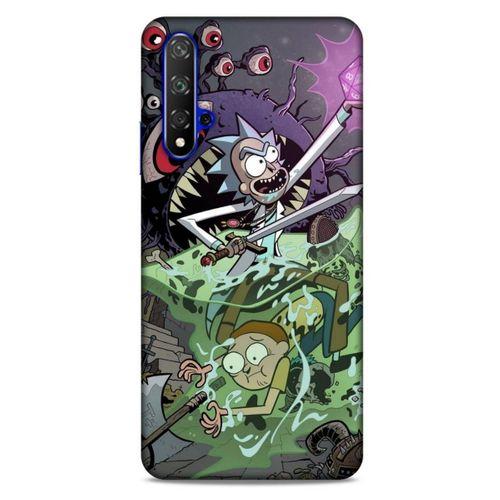 Huawei P Smart S 2020 Uyumlu Kılıf Rick And Morty (25) Antişok Kapak Tricia Lange