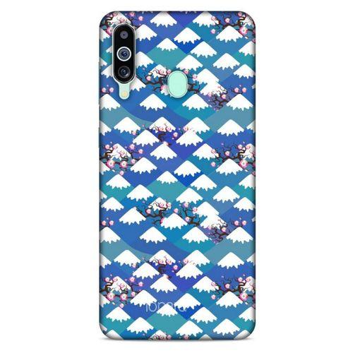 Samsung Galaxy M40 Kılıf Pastel Renkler (16) Kalın Kılıf Yeşil Mavi