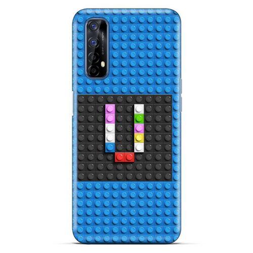 Lopard Oppo Realme 7 Uyumlu Kılıf BloX (35) Fit Design Kılıf V Harfi