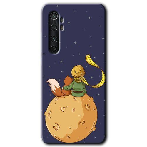 Potkal Hediye Fabrikası Xiaomi Mi Note 10 Lite Kılıf HD Desen Baskılı Arka Kapak - Küçük Prens