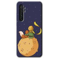 Potkal Hediye Fabrikası Xiaomi Mi Note 10 Lite Kılıf HD Desen Baskılı Arka Kapak - Küçük Prens