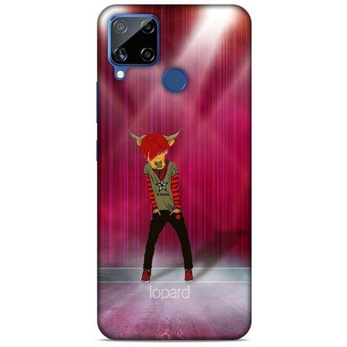 Oppo Realme C15 Kılıf FunnyMaX (27) Tasarımlı Kılıf Fuşya