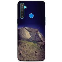 Oppo Realme 5i Kılıf Dünya Mimarisi (30) Silicone Case Stone House Portekiz