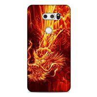 LG K50S Kılıf Dragons (12) Koruyucu Silikon Ateş Ejderhası