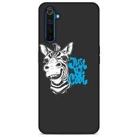 Animax Cool Zebra Oppo Realme 6 Kılıf Desenli Silikon