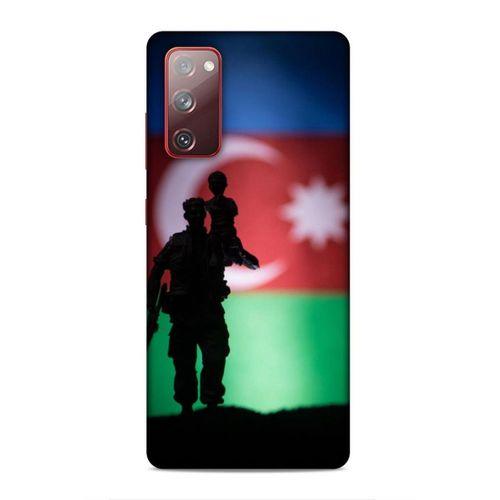 Samsung Galaxy S20 Fe Uyumlu Kılıf Azarbaijan (14) Lansman Kılıf Asker Bayrak
