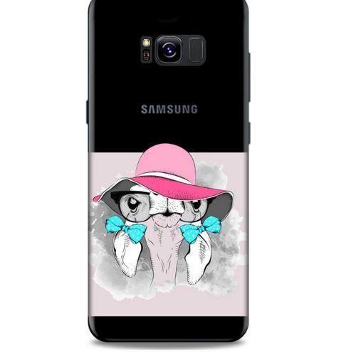 Zoologix (63) Samsung Galaxy S8 Plus Şeffaf Kılıf Silikon Desenli