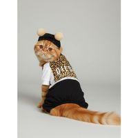 Leo Paw Kedi Tulumu & Bere Takımı | Penye Kumaş | Tüy Dökülmesini Azaltır