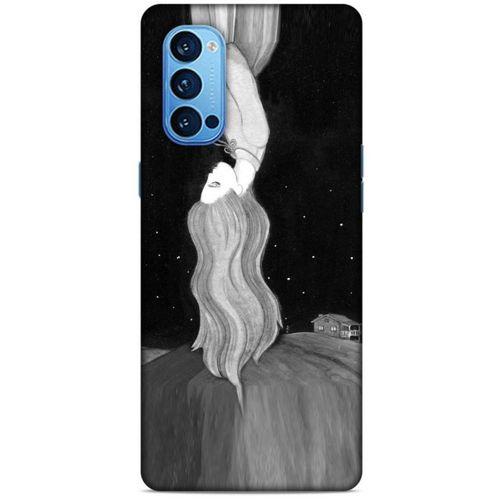 Oppo Reno 4 Pro Kılıf Depresyon (24) Darbe Emici Kılıf Kahve Sarı