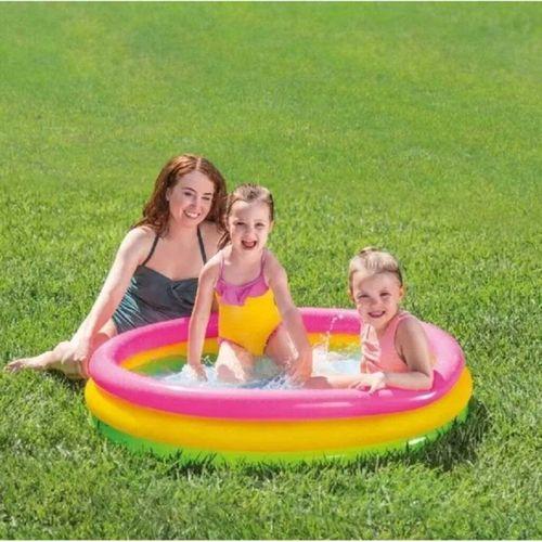 Intex Şişirilebilir Zeminli 3 Boğumlu Sunset Havuz - 57412 v