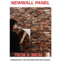 70x38 cm Kendinden Yapışkanlı 3D Boyut Duvar Kaplama Kağıdı Paneli