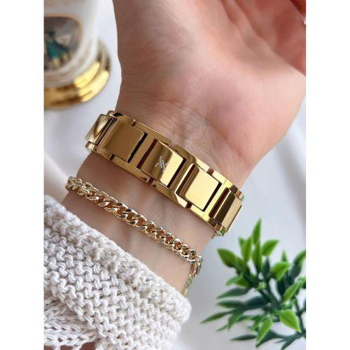 Daniel Klein Çelik Kordon 30 Metre Suya Dayanıklı Özel Tasarım Kadın Kol Saat+Bileklik VS.BLKT.0727