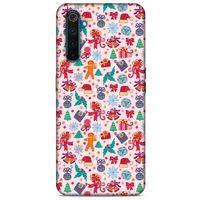 Yılbaşı Süsleri 36 Oppo Realme 6 Kılıf Silikon Kapak