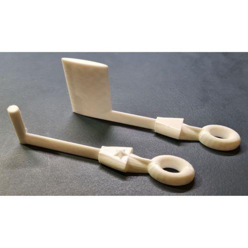 Kablo Askı Adaptörü 3D Baskı (Bu ürün Sadece Plastik parçadır - Almadan Önce Soru Sorabilirsiniz)