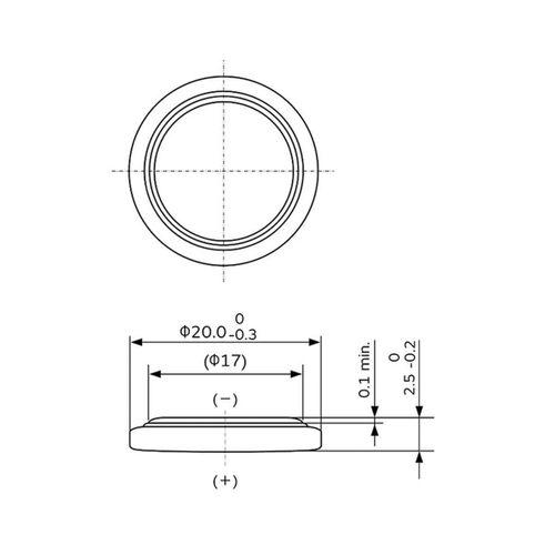Varta 6025 Professional Cr2025 Lithium Hafıza Pili