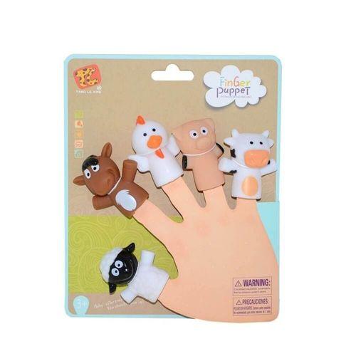 Finger Puppet Finger Puppet Hayvan Figürlü Parmak Kuklası