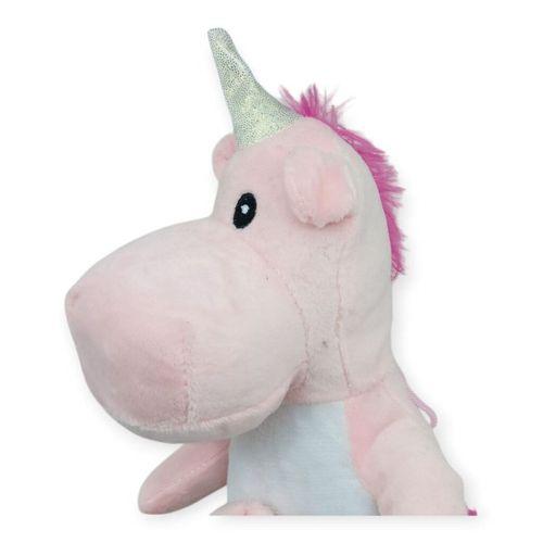 Peluş Sevimli Hayvanlar 20 cm - Açık Pembe Unicorn