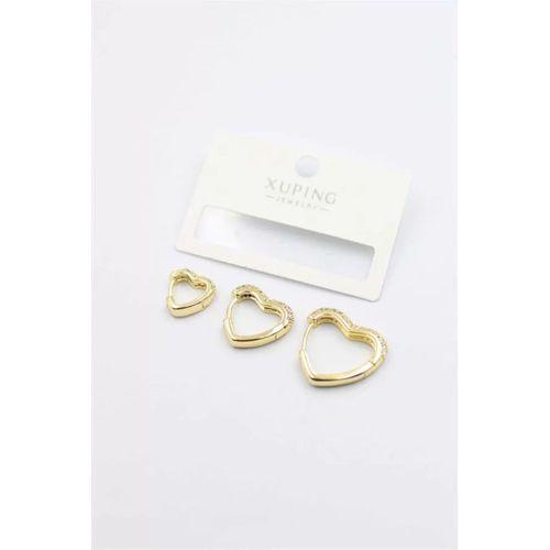 3'lü Xuping Küpe - Altın