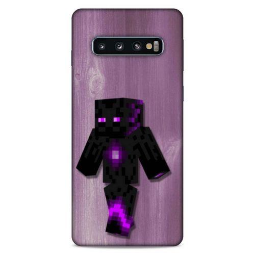 Lopard Samsung Galaxy S10 Uyumlu Kılıf PiXel (50) Shockproof Kılıf Mor