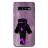Lopard Samsung Galaxy S10 Uyumlu Kılıf PiXel (50) Shockproof Kılıf Mor
