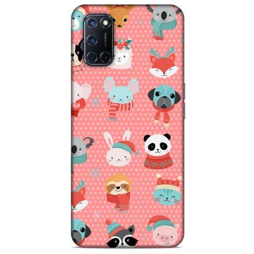 Animax Noel Sevimli Hayvanlar Oppo A92 Kılıf Desenli Silikon