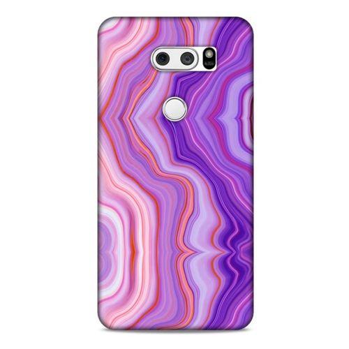 Mermer Desenli (46) Tema Core Armor Kılıf Lavanta LG K40S Kılıf