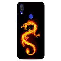 Xiaomi Redmi Note 7 Pro Kılıf Dragons (26) Tpu Silikon Kılıf Tatoo Ateş Ejderhası