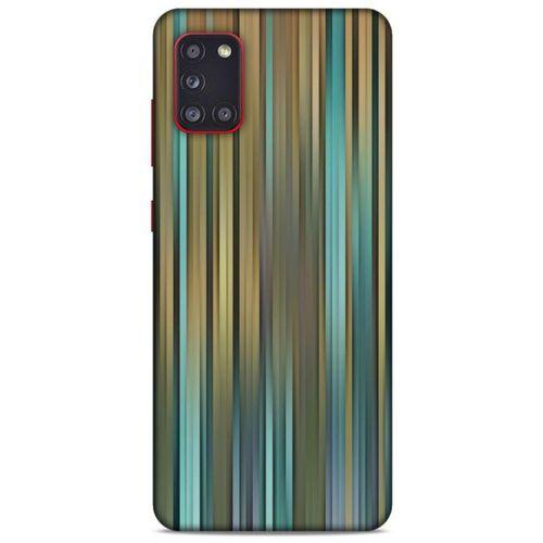 Samsung Galaxy A31 Uyumlu Kılıf Yeşil Delisi (39) Liquid Crystal Kılıf Asker yeşili
