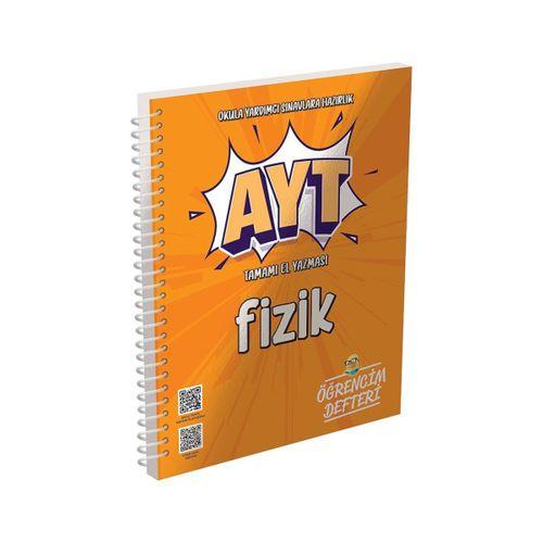 AYT Fizik Öğrencim Defteri Murat Eğitim Yayınları