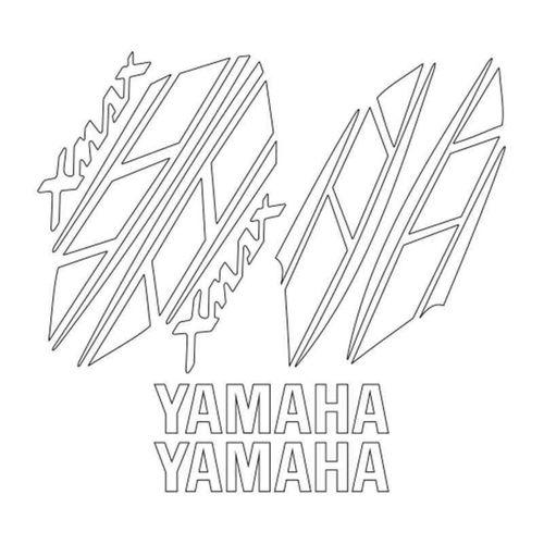 YAMAHA Yamaha Xmax Uyumlu Sticker Set 001