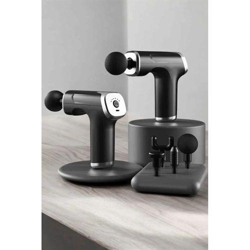 Masaj Tabancası 4 Başlıklı Kas Ve Vücut Ağrıları İçin Şarjlı Darbeli