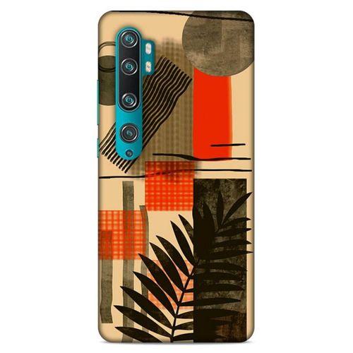 Lopard Xiaomi Mi Note 10 Uyumlu Kılıf Soyut Sanat (44) Desenli Tough Armor Kılıf