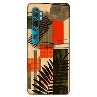 Lopard Xiaomi Mi Note 10 Uyumlu Kılıf Soyut Sanat (44) Desenli Tough Armor Kılıf