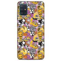 Retro (3) Desen Kapak Renkli Samsung Galaxy A51 Kılıf