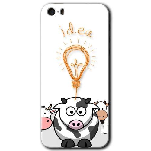 iPhone 5 Kılıf HD Desen Baskılı Arka Kapak - İdea Lamp