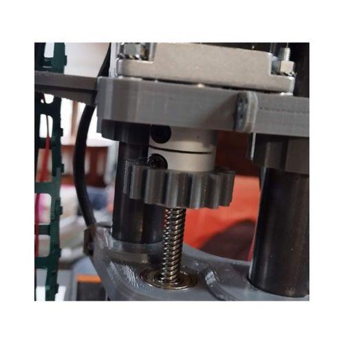 Düğme Z Eksen Bağlantı Elemanı 25mm MPCNC Nema 23 (Bu ürün Sadece Plastik parçadır - Almadan Önce Soru Sorabilirsiniz)