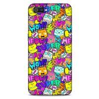 Graffitix (12) Desenli Silikon Kapak Oppo Realme C2 Kılıf