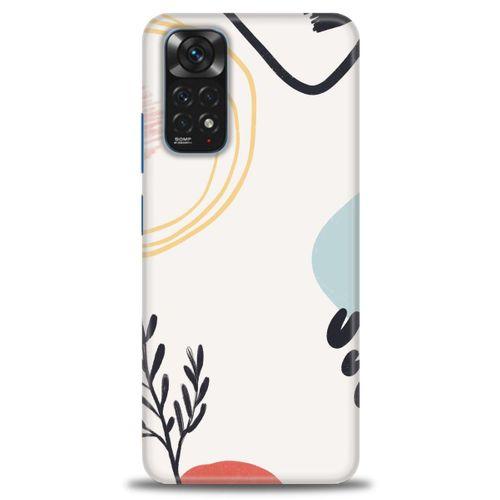 Xiaomi Redmi Note 12 Pro 4G Kılıf HD Baskılı Kılıf - Siyah Dal + Tam Ekran Koruyucu