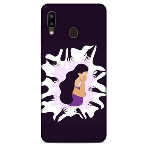 Samsung Galaxy A20 Kılıf Depresyon (31) TPU Kılıf Karışık Renkli